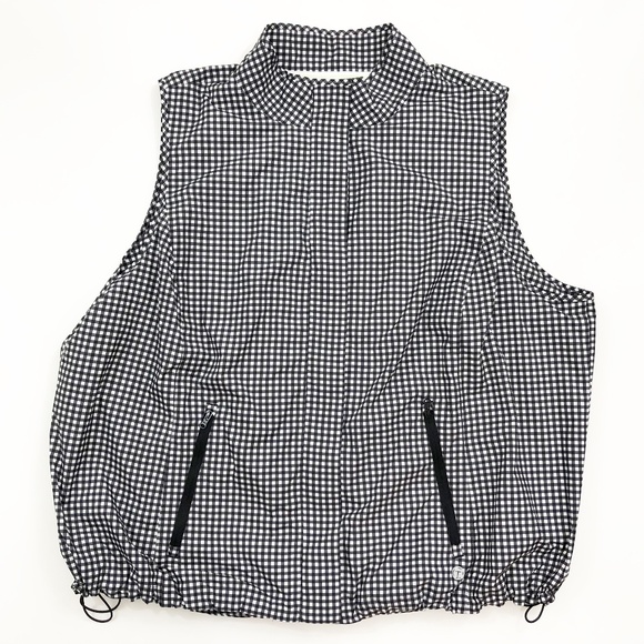 Talbots Gingham Lightweight Vest 3X - Picture 1 of 7